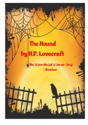 Halloween Textwork based on H.P. Lovecraft - The Hound