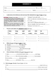 English Worksheet: About someone else