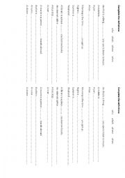 Relative pronouns