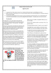 English Worksheet: Halloween activity