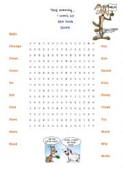 English Worksheet: Regular and Irregular Verbs