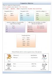 Comparative Adjectives worksheet