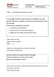 English Worksheet: ielts writing test