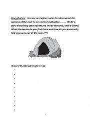 Creative Writing Story - Visiting a Cave