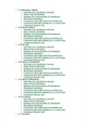 English Worksheet: belief