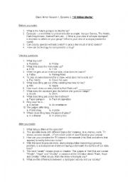 English Worksheet: Black Mirror 1x02 (