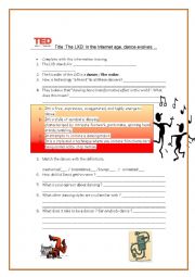 English Worksheet: ted talk : The LXD