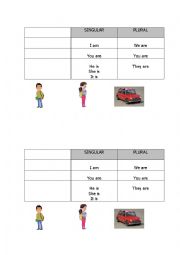 verb BE present tense
