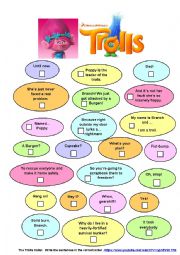 Trolls trailer activity