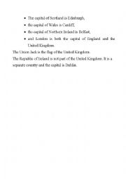 MEMORY ACTIVITY - THE UNITED KINGDOM (22 pages)