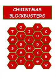 English Worksheet: CHRISTMAS BLOCKBUSTERS