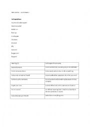 The Castle - Movie Lesson Plan (worksheet 2) 