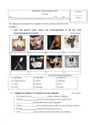 English Worksheet: Addictions 