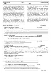 English Worksheet: Global test