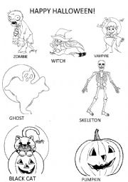 Halloween Worksheet