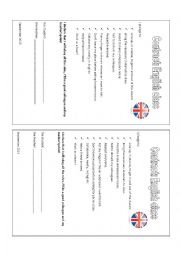 English Worksheet: Contract