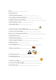 English Worksheet: Find Someone Who- A wonderful and fun class activity that promotes conversation between students!