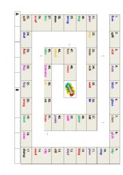 Phonics board game
