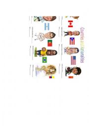 English Worksheet: Countries and Nationalities