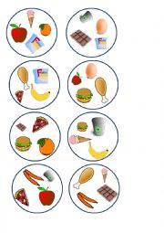 English Worksheet: DOBBLE - FOOD