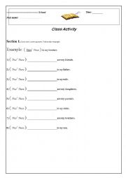 English Worksheet: Basic Grammar 2