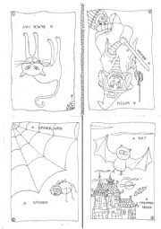 English Worksheet: Halloween booklet