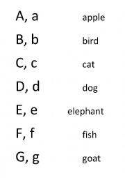 English Worksheet: ABC FLASH-CARDS WITH PICTURES