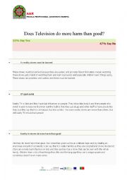 English Worksheet: mass media