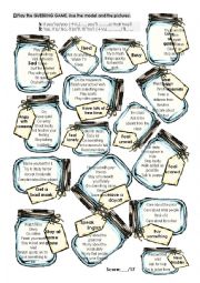 English Worksheet: 1st Conditional Guessing Game