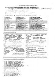 English Worksheet: Passive Causative