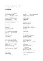 English Worksheet: Under the sea