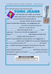 English Worksheet: Mixed tense worksheet Past Simple-Past Continuous- Past Perfect  Present Simple        (active-Passive Voice)