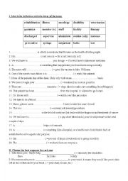 English Worksheet: ESP