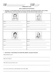 English Worksheet: BRISTOL MURDER GRADED READER