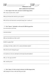 English Worksheet: BRISTOL MURDER GRADED READER2