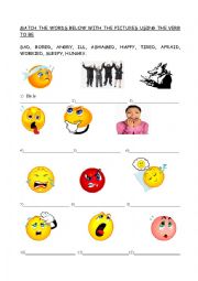 English Worksheet: Feelings and Emotions