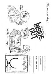 Movie worksheet: Inside Out