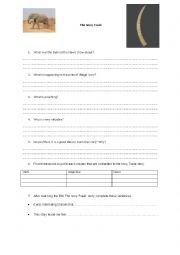English Worksheet: The Ivory Trade
