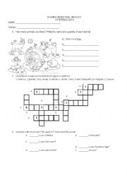 English Worksheet: quiz adjectives