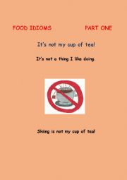 FOOD IDIOMS