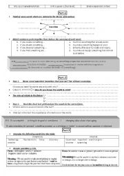 English Worksheet: Inventions  related words