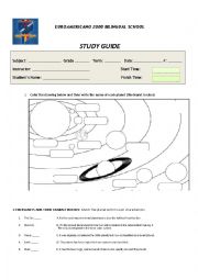 English Worksheet: Planets