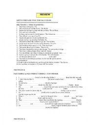 English Worksheet: Review