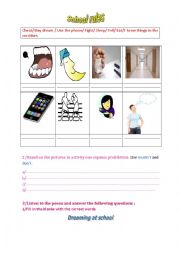 English Worksheet: School Rules