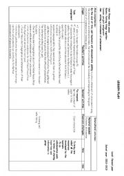 English Worksheet: unit plan make peace 
