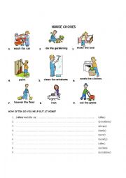 English Worksheet: Daily routines: Frequency adverbs & telling time