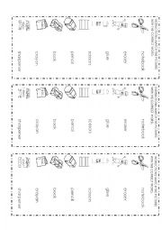 English Worksheet: Classroom supplies