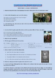 English Worksheet: MISS PEREGRINES HOME FOR PECULIAR CHILDREN - Movie trailer - Listening