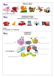 English Worksheet: Garden Animals