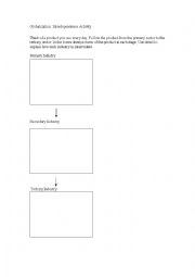 English Worksheet: Interdependence Activity